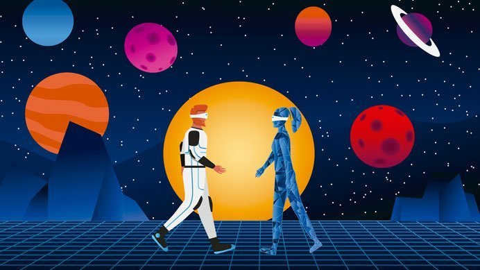 ¿Qué es el esqueumorfismo? qué es un metaverso